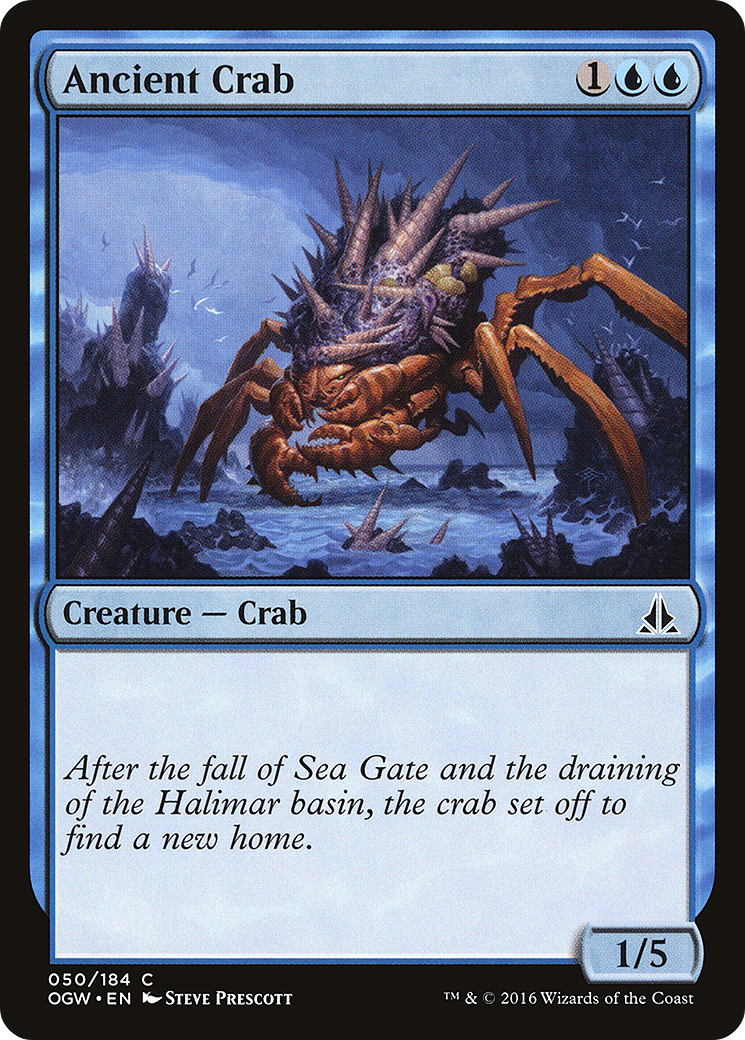 Ancient Crab (050) Foil - Oath of the Gatewatch