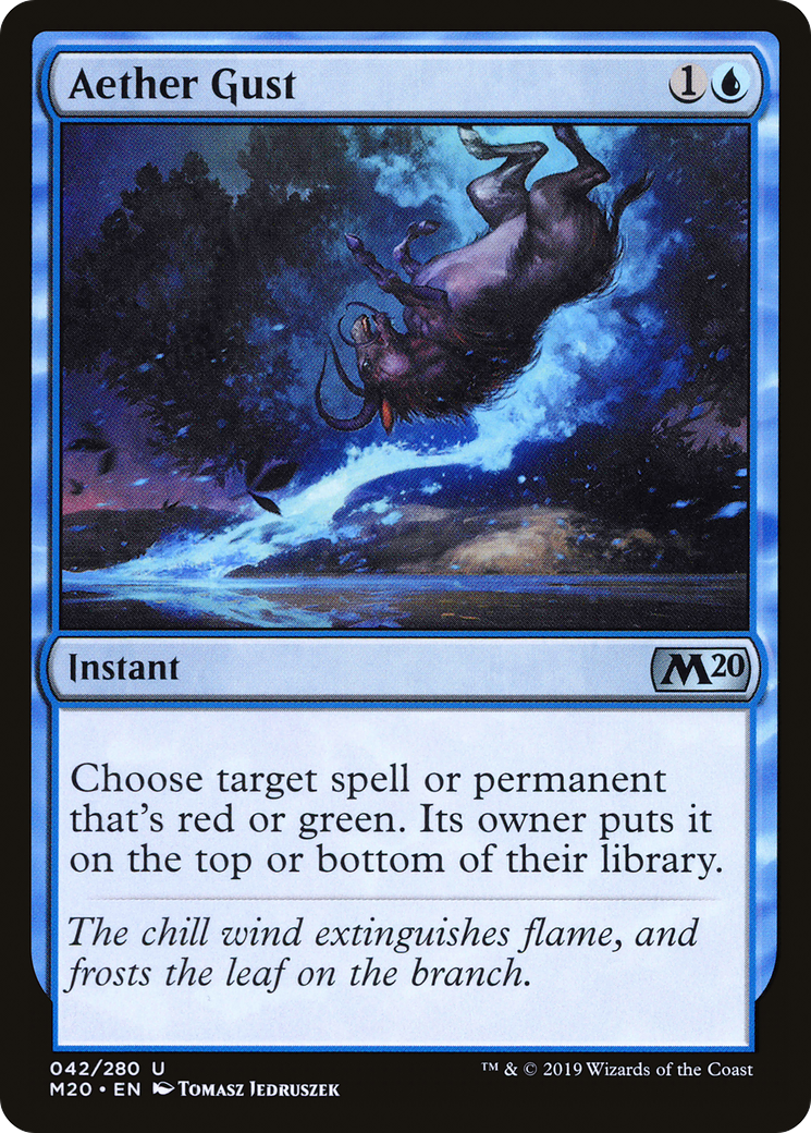 Aether Gust (042) Foil - Core Set 2020