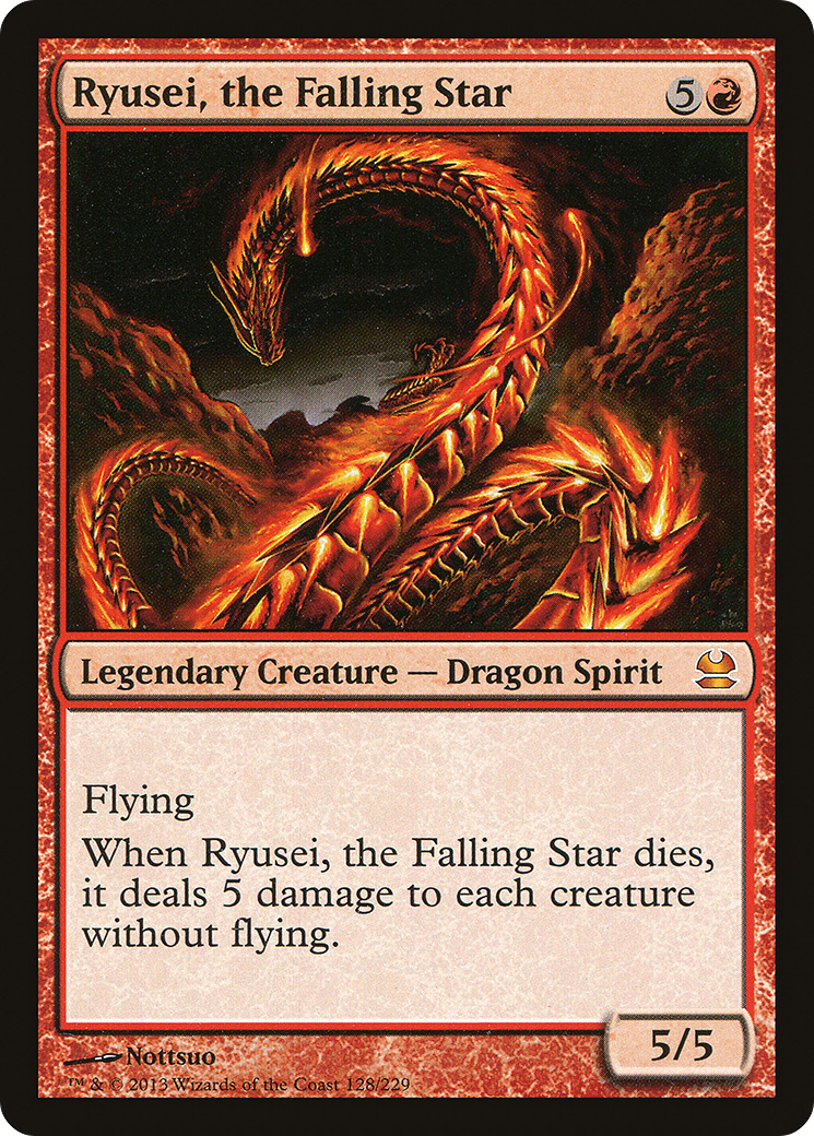 Ryusei, the Falling Star (128) - Modern Masters