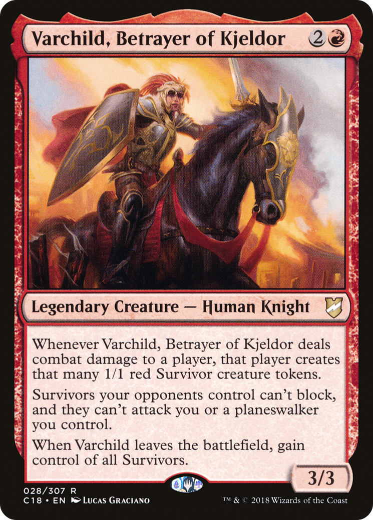 Varchild, Betrayer of Kjeldor (028) - Commander 2018