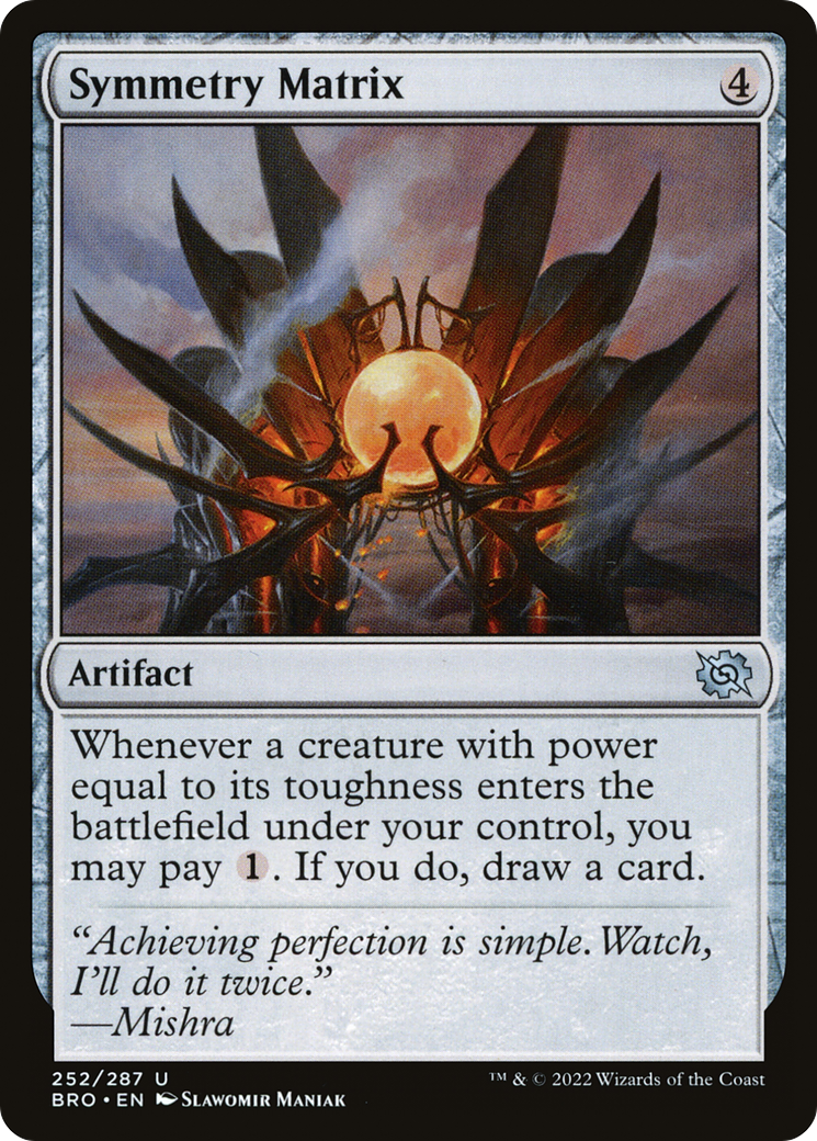 Symmetry Matrix (252) Foil - The Brothers' War