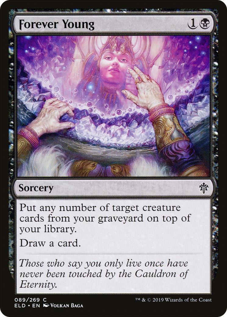 Forever Young (089) Foil - Throne of Eldraine
