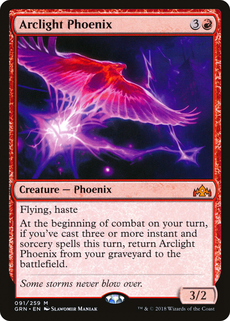 Arclight Phoenix (091) Foil - Guilds of Ravnica