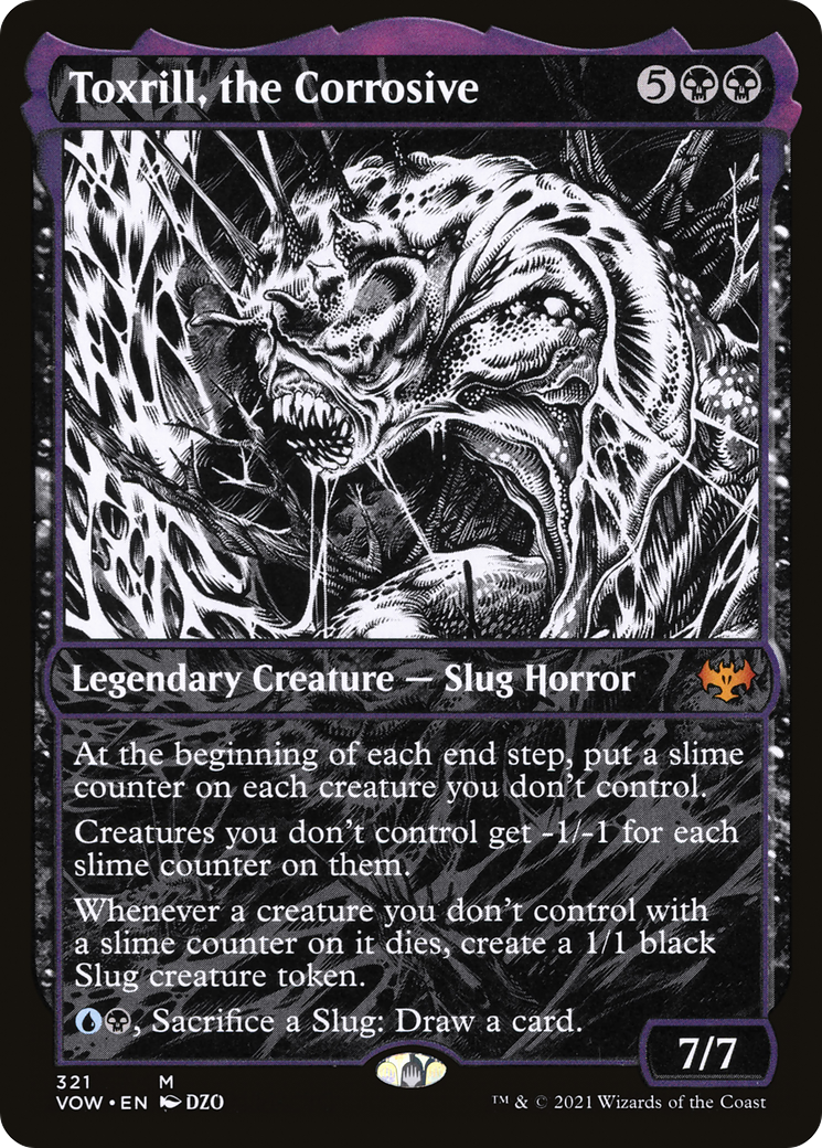 Toxrill, the Corrosive (Showcase) (321) - Innistrad: Crimson Vow