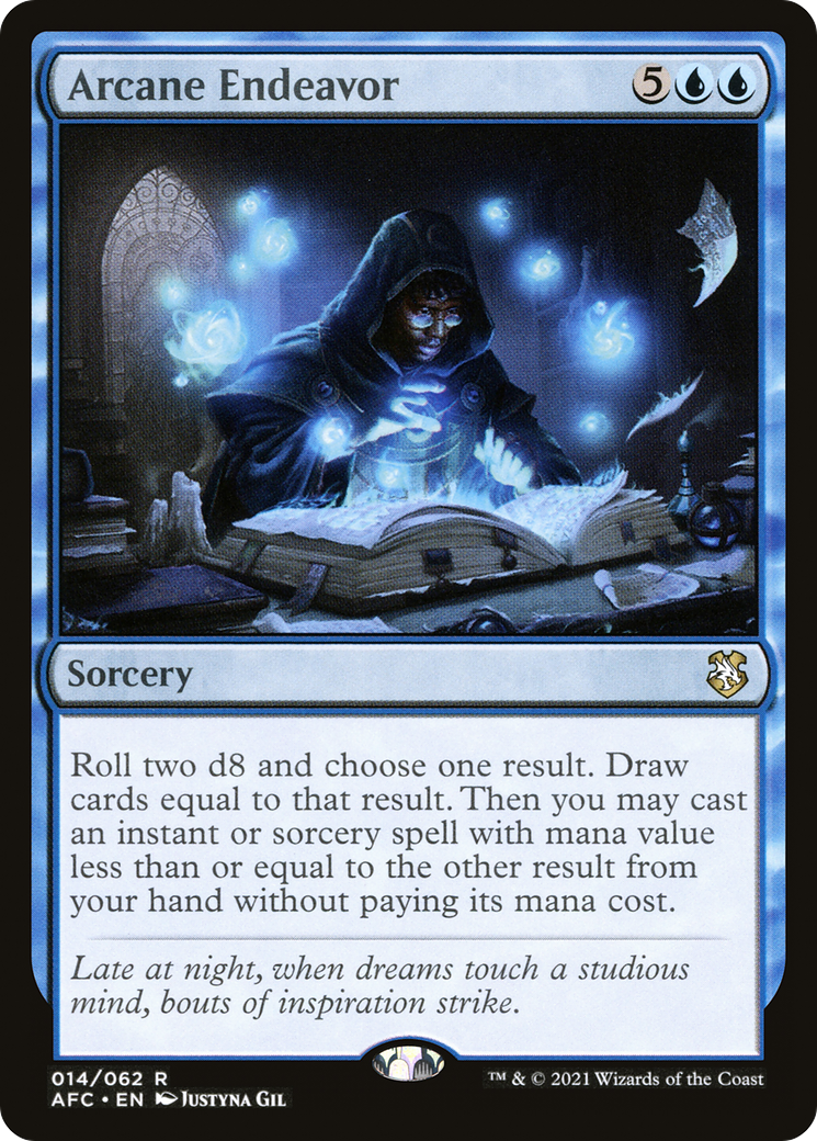 Arcane Endeavor (014) - Forgotten Realms Commander