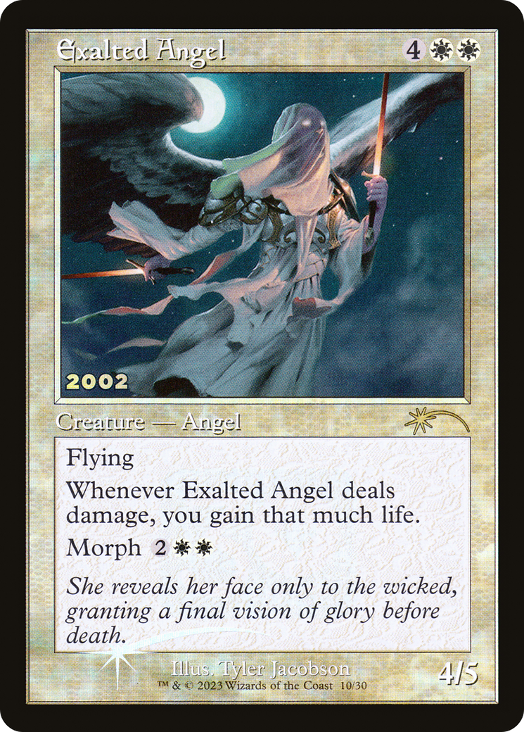 Exalted Angel (Retro) (010) Foil - 30th Anniversary Play Promos