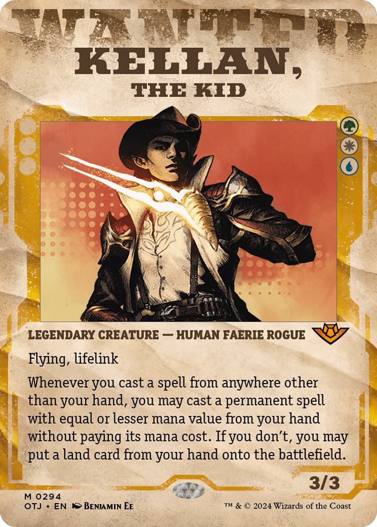 Kellan, the Kid (Showcase) (294) Foil - Outlaws of Thunder Junction