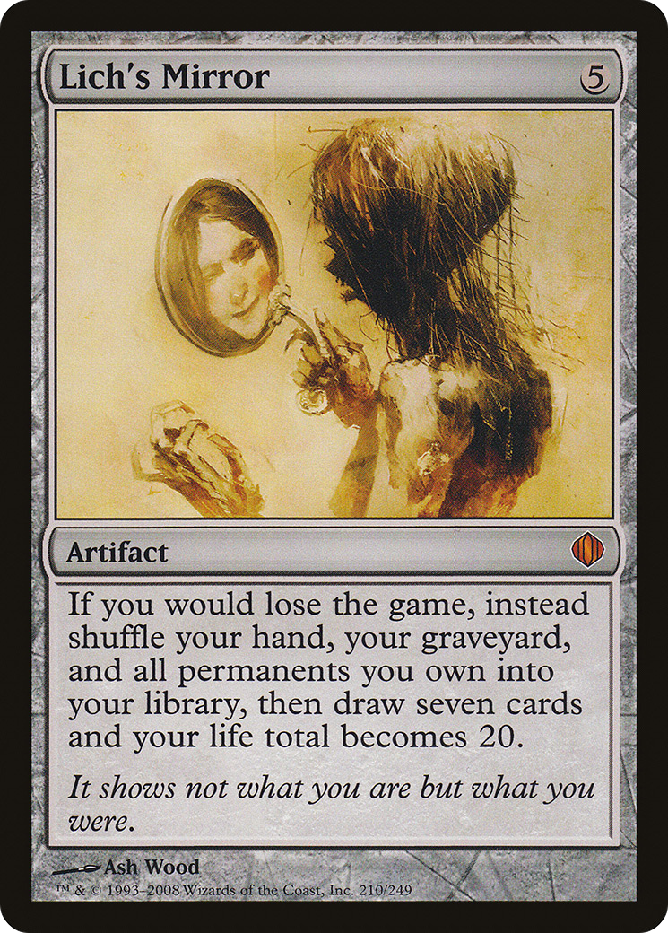Lich's Mirror (210) Foil - Shards of Alara