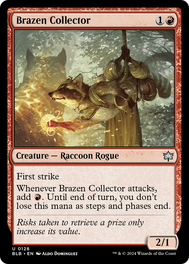 Brazen Collector (128) - Bloomburrow