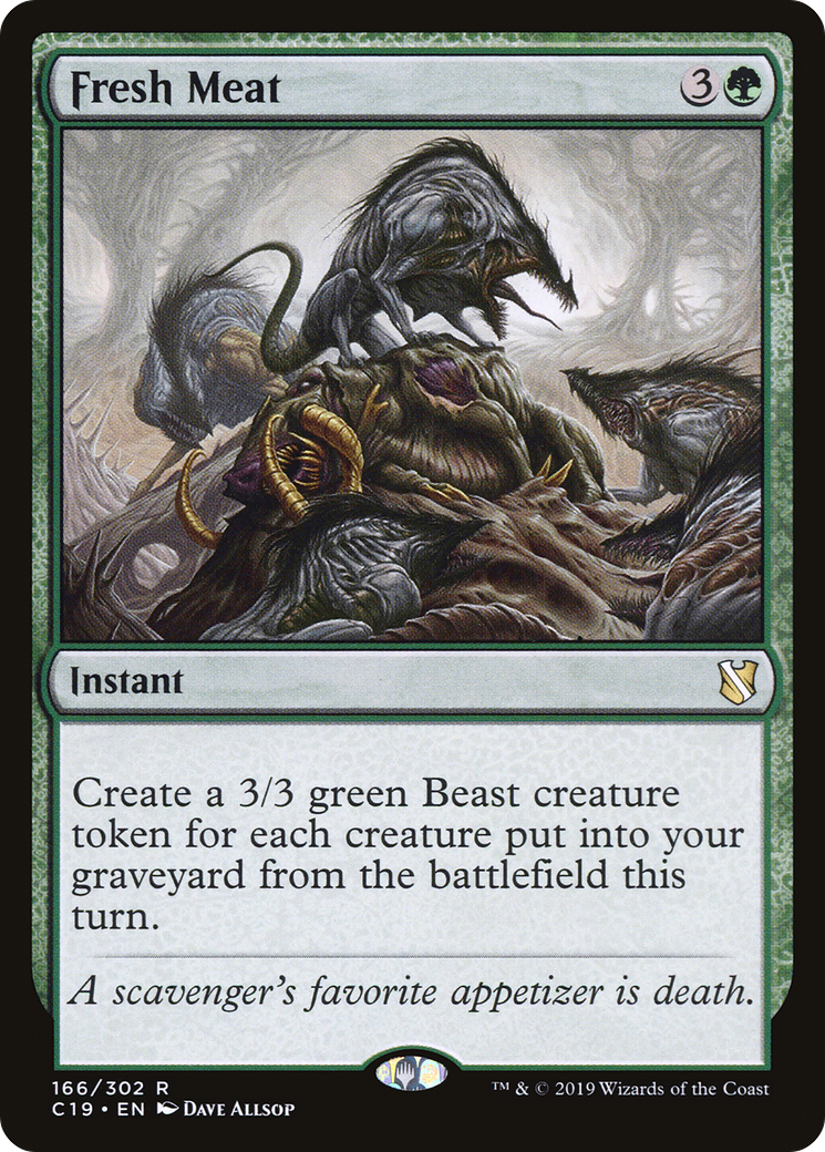 Fresh Meat (166) - Commander 2019