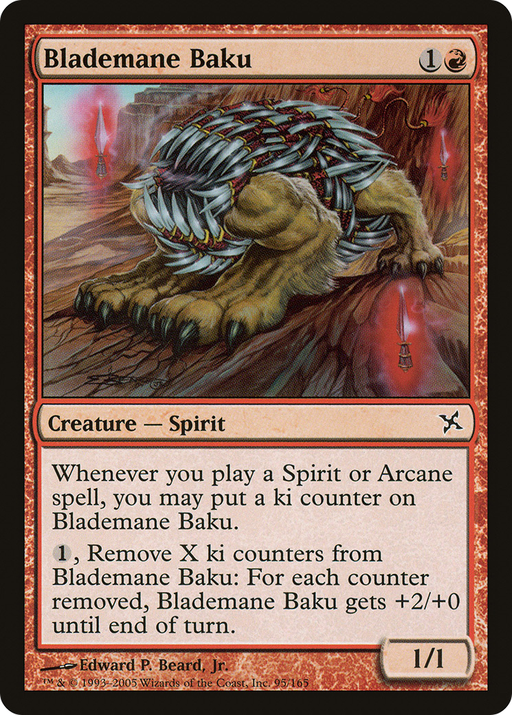 Blademane Baku (095) Foil - Betrayers of Kamigawa