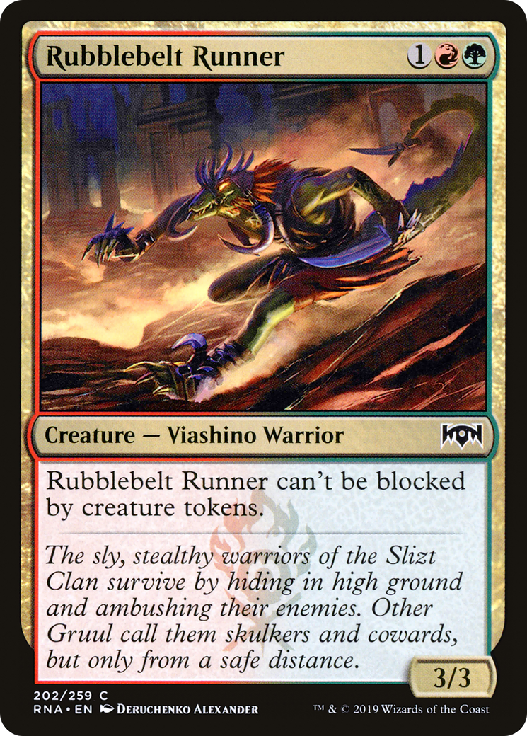 Rubblebelt Runner (202) - Ravnica Allegiance