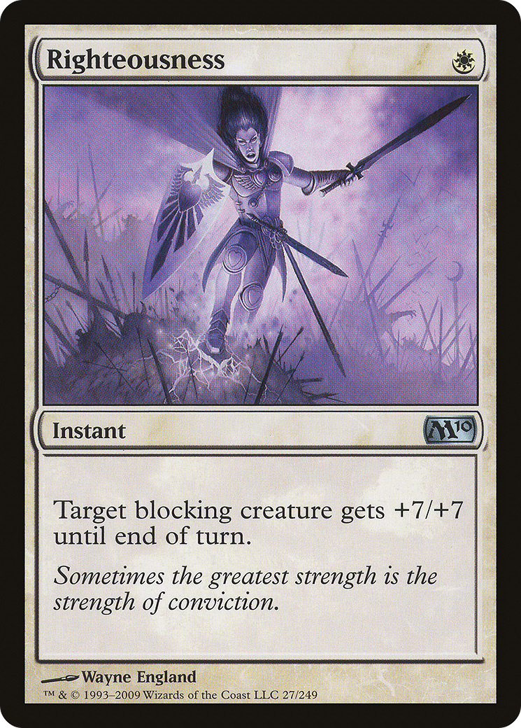 Righteousness (027) - Magic 2010