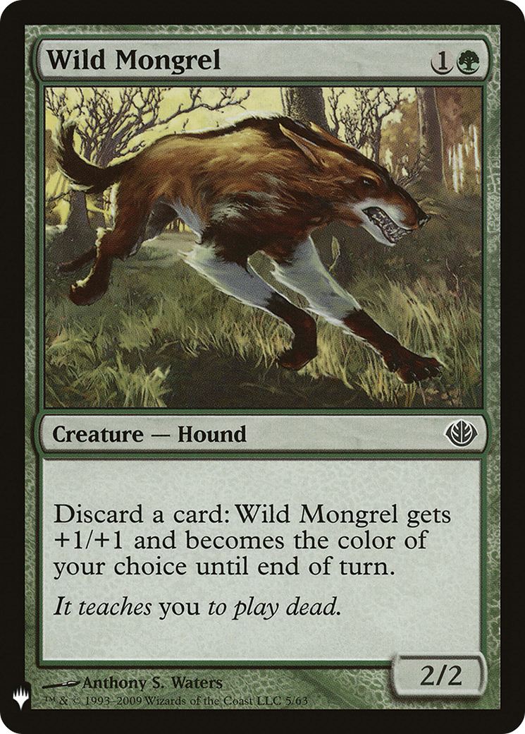 Wild Mongrel (DDD-5) - The List