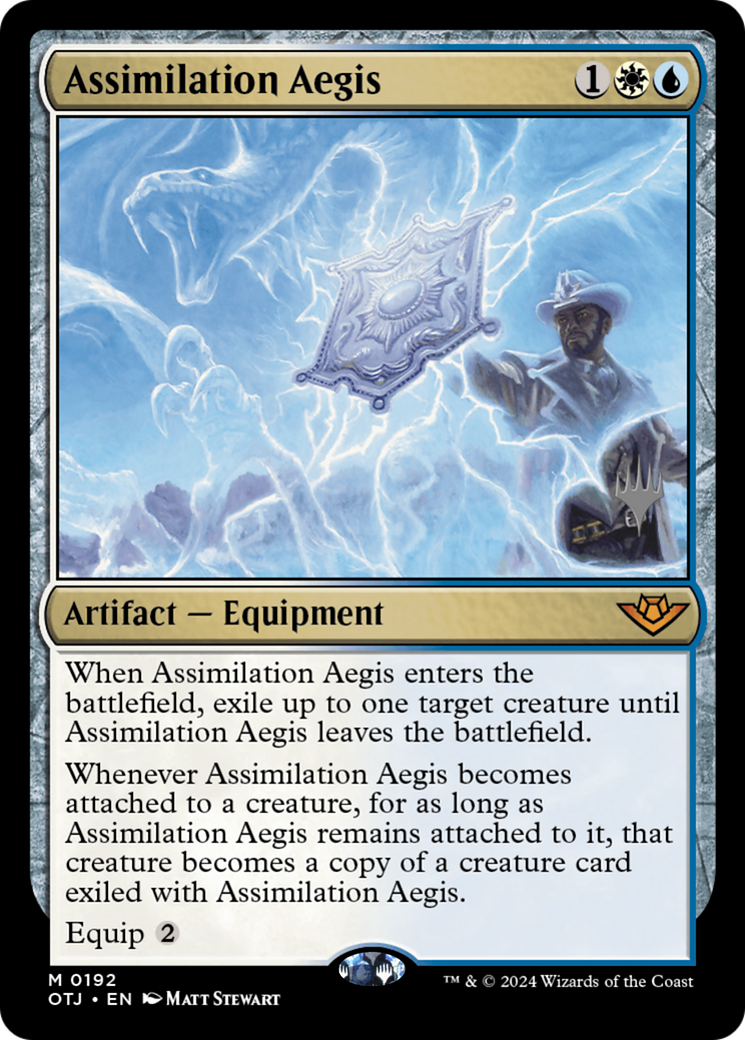 Assimilation Aegis (192) - Outlaws of Thunder Junction Promos