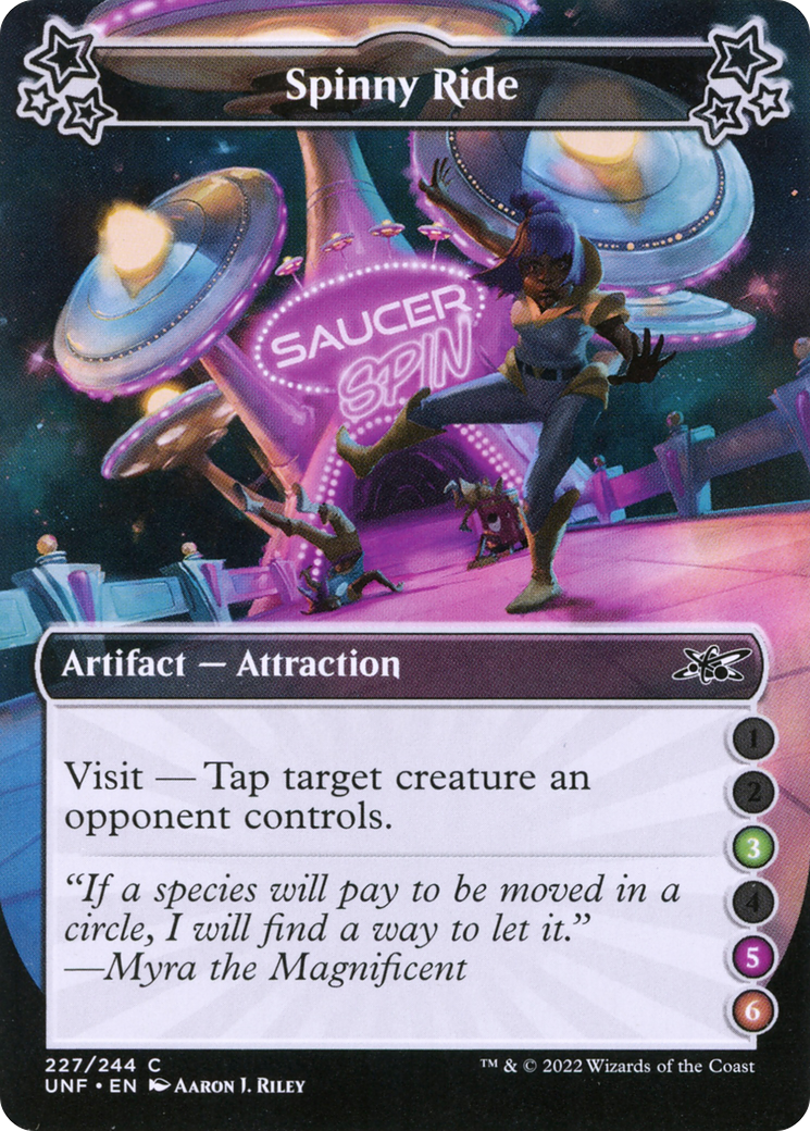 Spinny Ride (3-5-6) (227) Foil - Unfinity