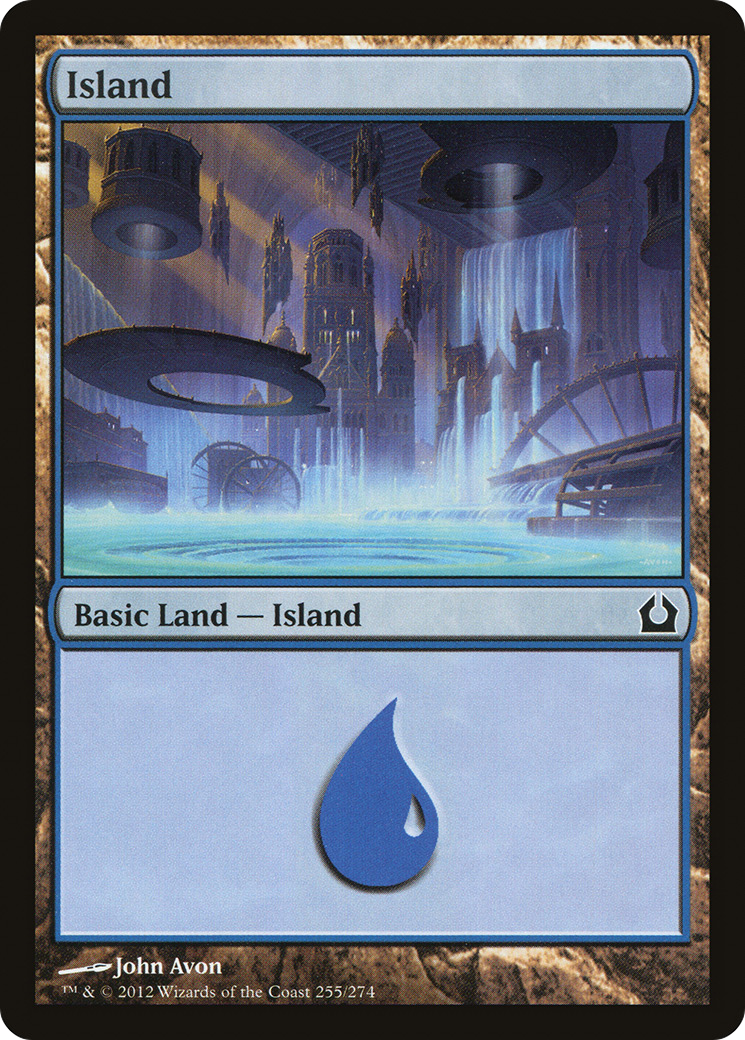 Island (255) Foil - Return to Ravnica