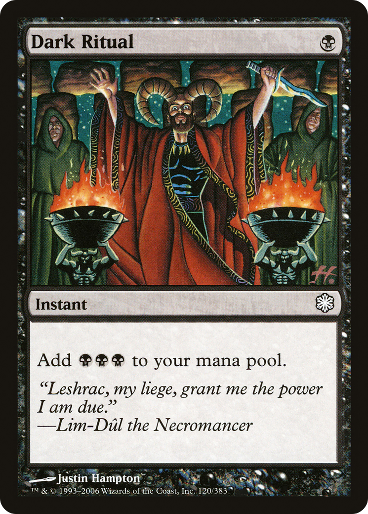 Dark Ritual (120) - Coldsnap Theme Decks