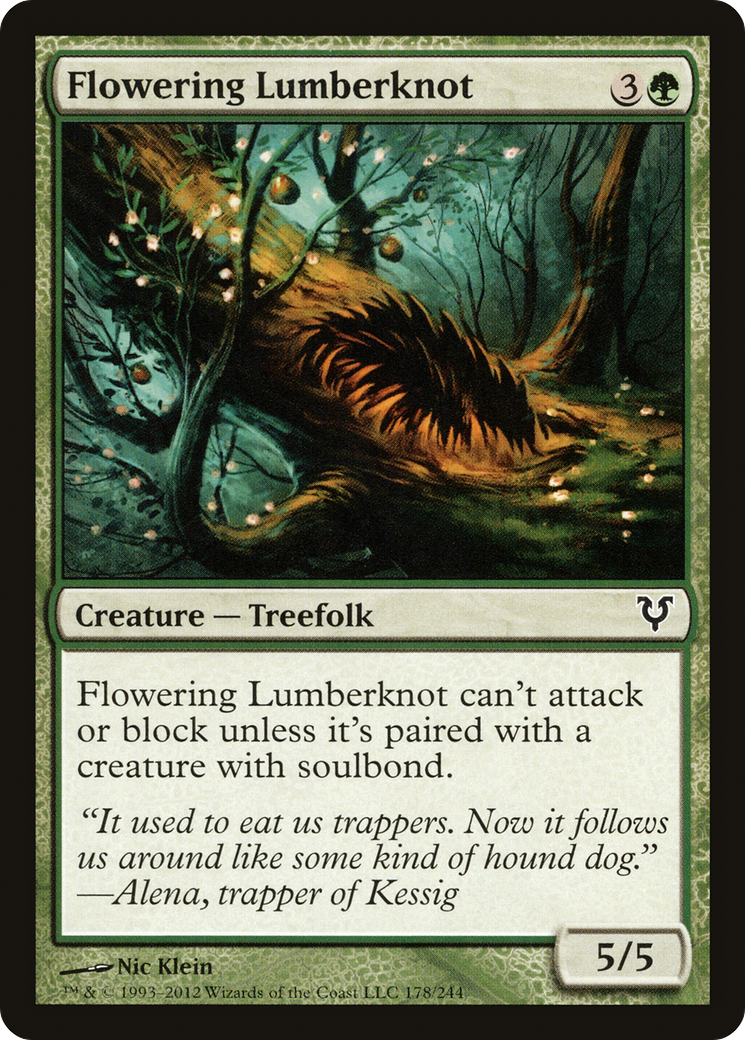 Flowering Lumberknot (178) - Avacyn Restored