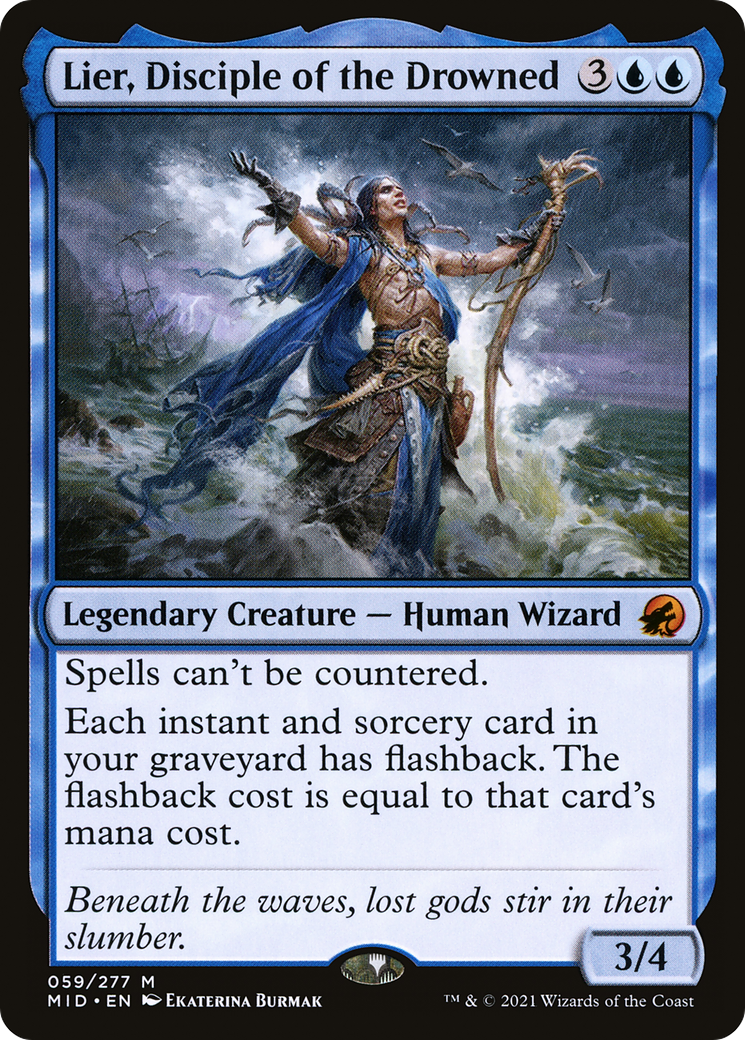 Lier, Disciple of the Drowned (059) - Innistrad: Midnight Hunt