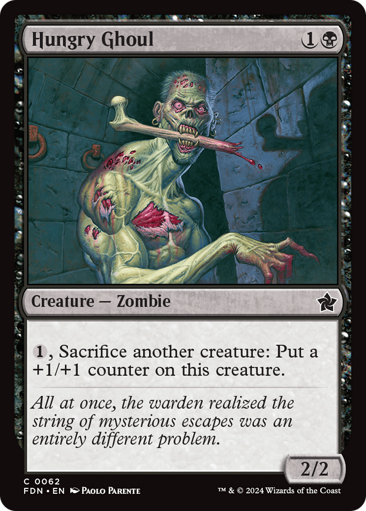 Hungry Ghoul (062) Foil - Foundations