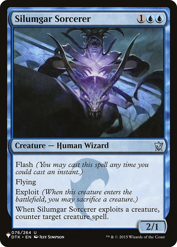 Silumgar Sorcerer (DTK-76) - The List