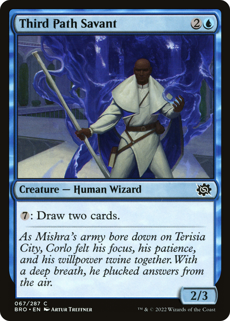Third Path Savant (067) Foil - The Brothers' War