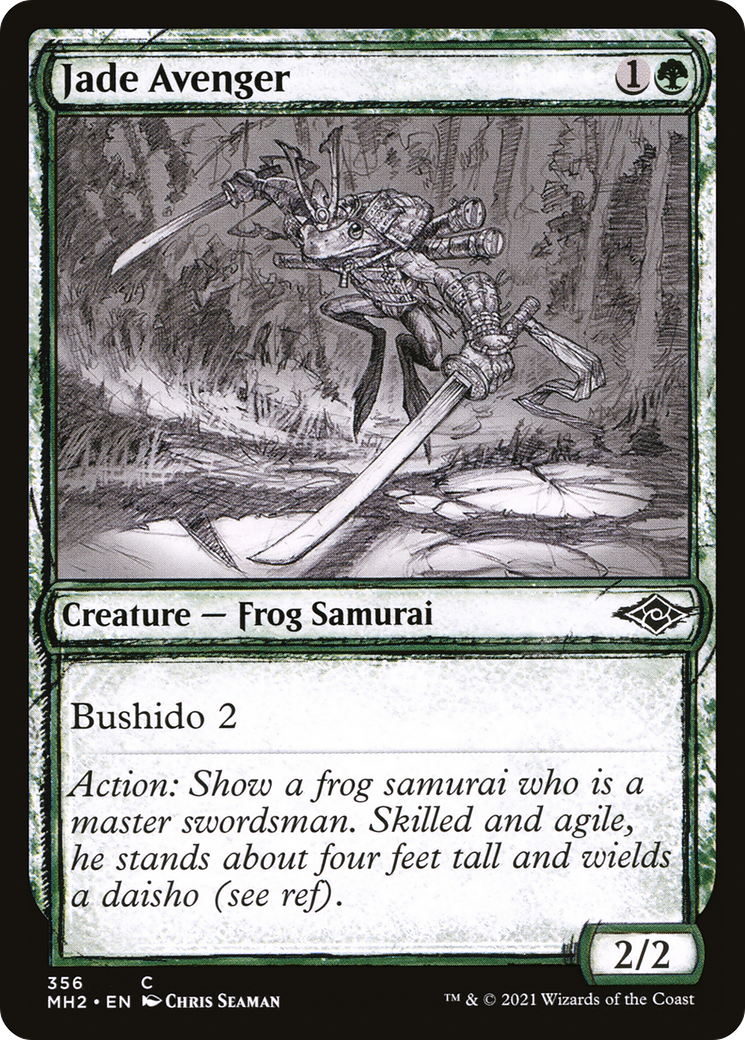 Jade Avenger (Showcase) (356) - Modern Horizons 2