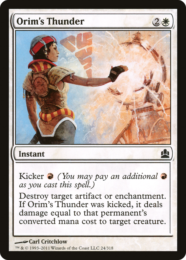 Orim's Thunder (024) - Commander 2011