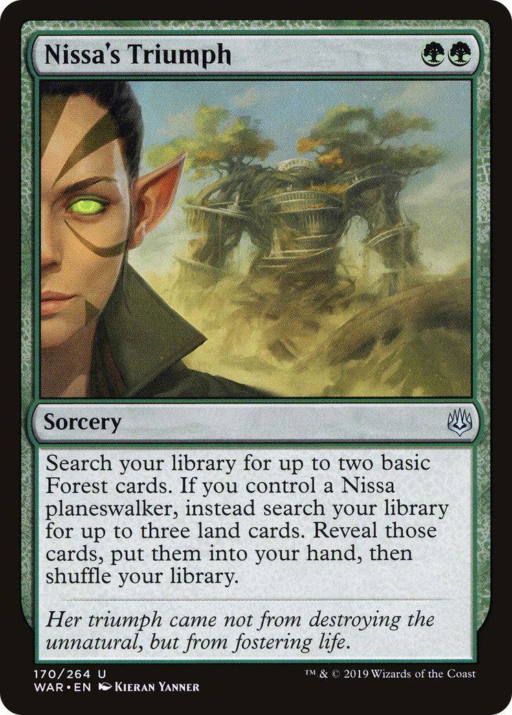 Nissa's Triumph (170) - War of the Spark