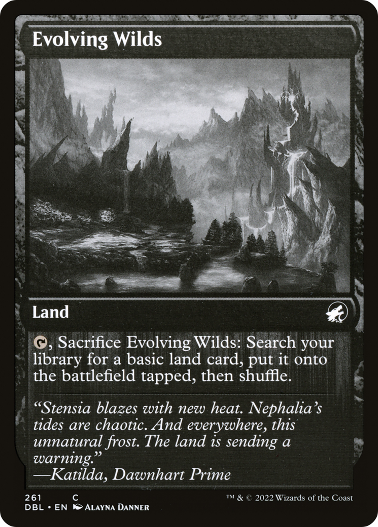 Evolving Wilds (261) - Innistrad: Double Feature