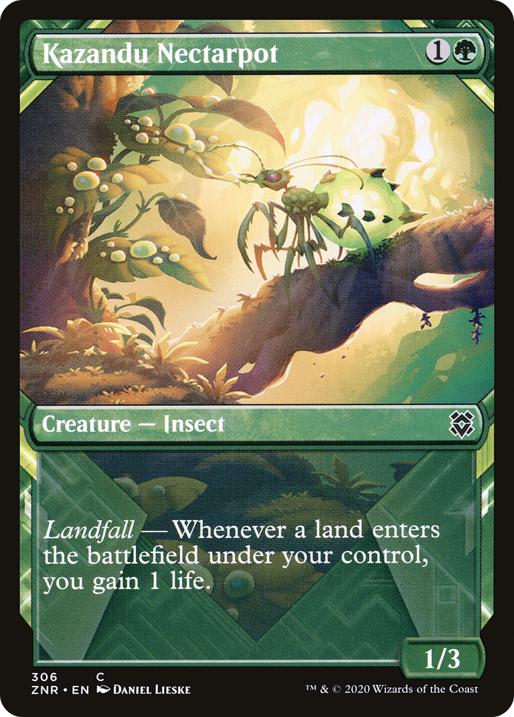 Kazandu Nectarpot (Showcase) (306) - Zendikar Rising
