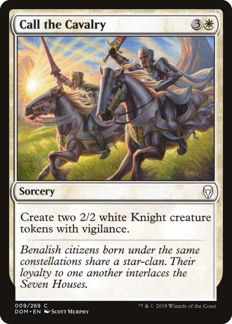 Call the Cavalry (009) Foil - Dominaria