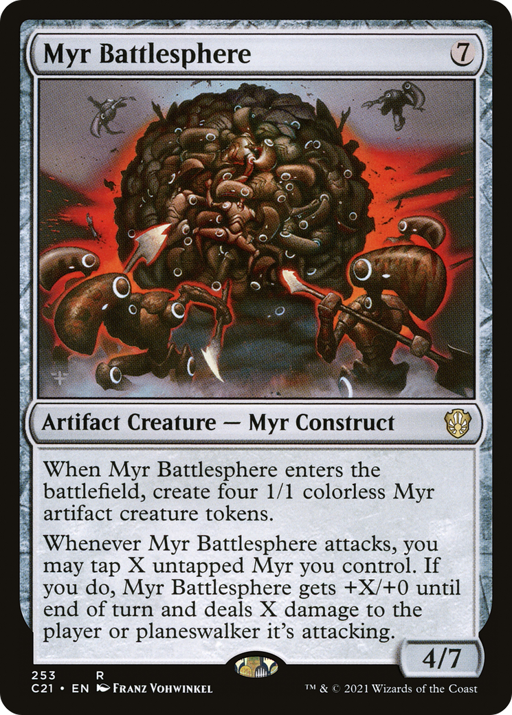 Myr Battlesphere (253) - Commander 2021