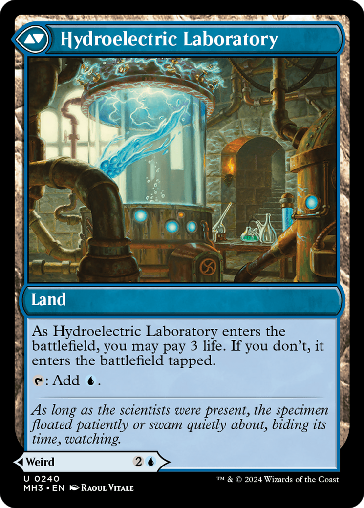 Hydroelectric Specimen // Hydroelectric Laboratory (240)