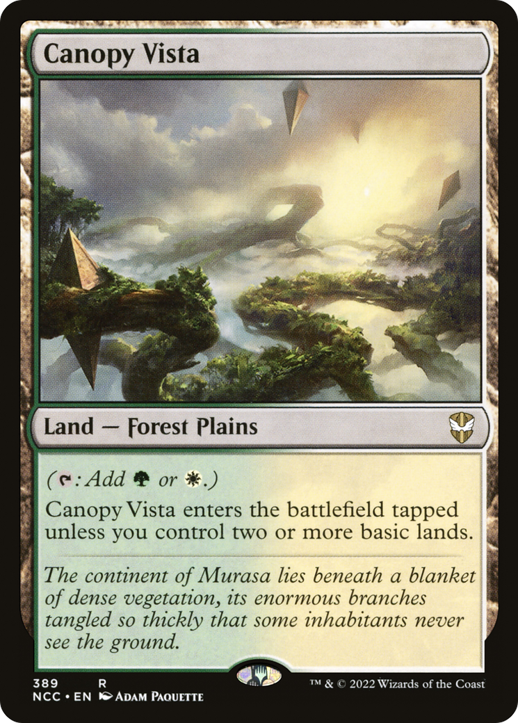 Canopy Vista (389) - New Capenna Commander