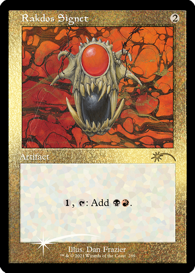 Rakdos Signet (Retro) (289) - Secret Lair Drop