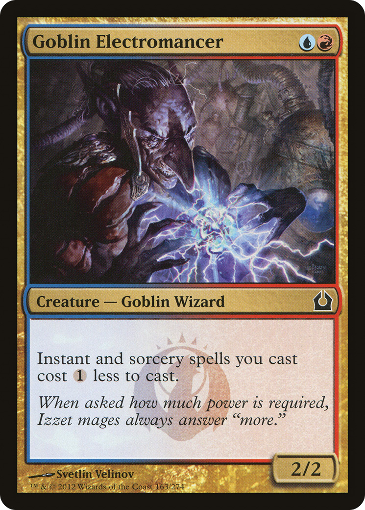 Goblin Electromancer (163) Foil - Return to Ravnica