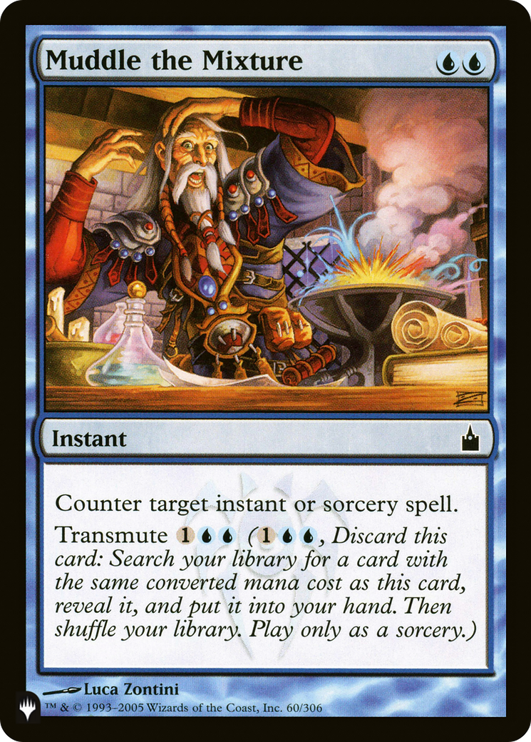 Muddle the Mixture (RAV-60) - The List