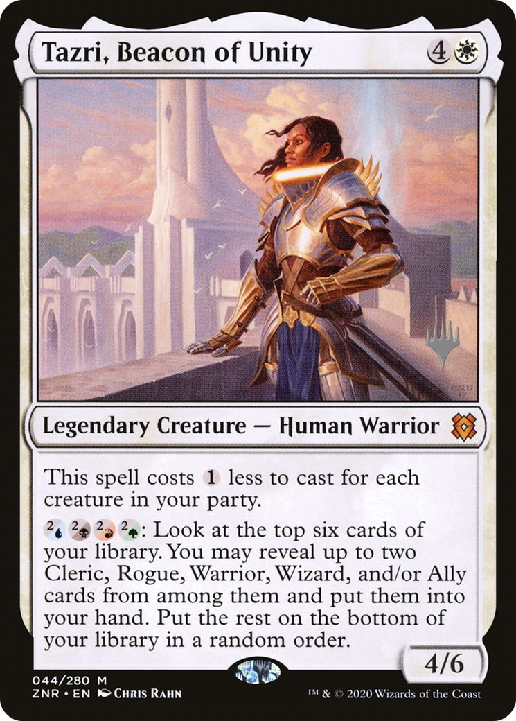 Tazri, Beacon of Unity (044) Foil - Zendikar Rising Promos