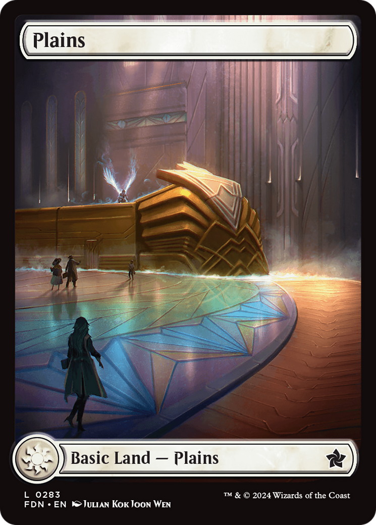 Plains (283) Foil - Foundations