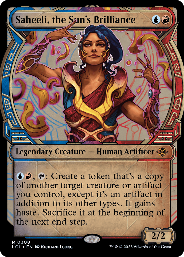 Saheeli, the Sun's Brilliance (Showcase) (308) Foil - The Lost Caverns of Ixalan