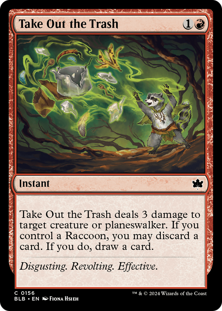 Take Out the Trash (156) Foil - Bloomburrow