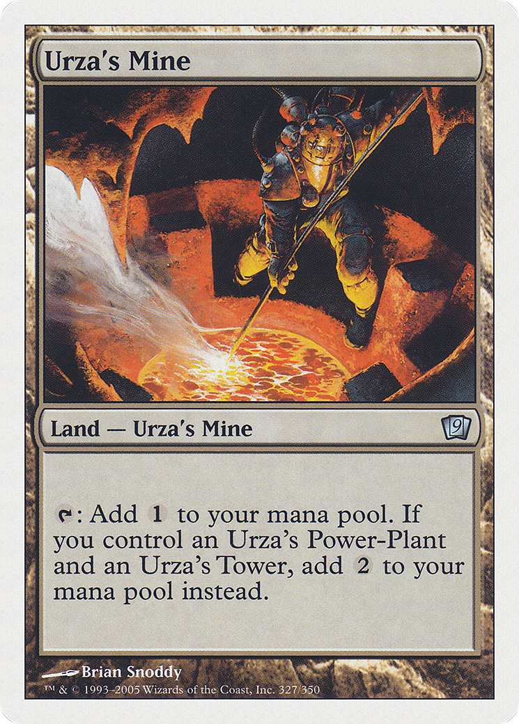 Urza's Mine (327) Foil - Ninth Edition