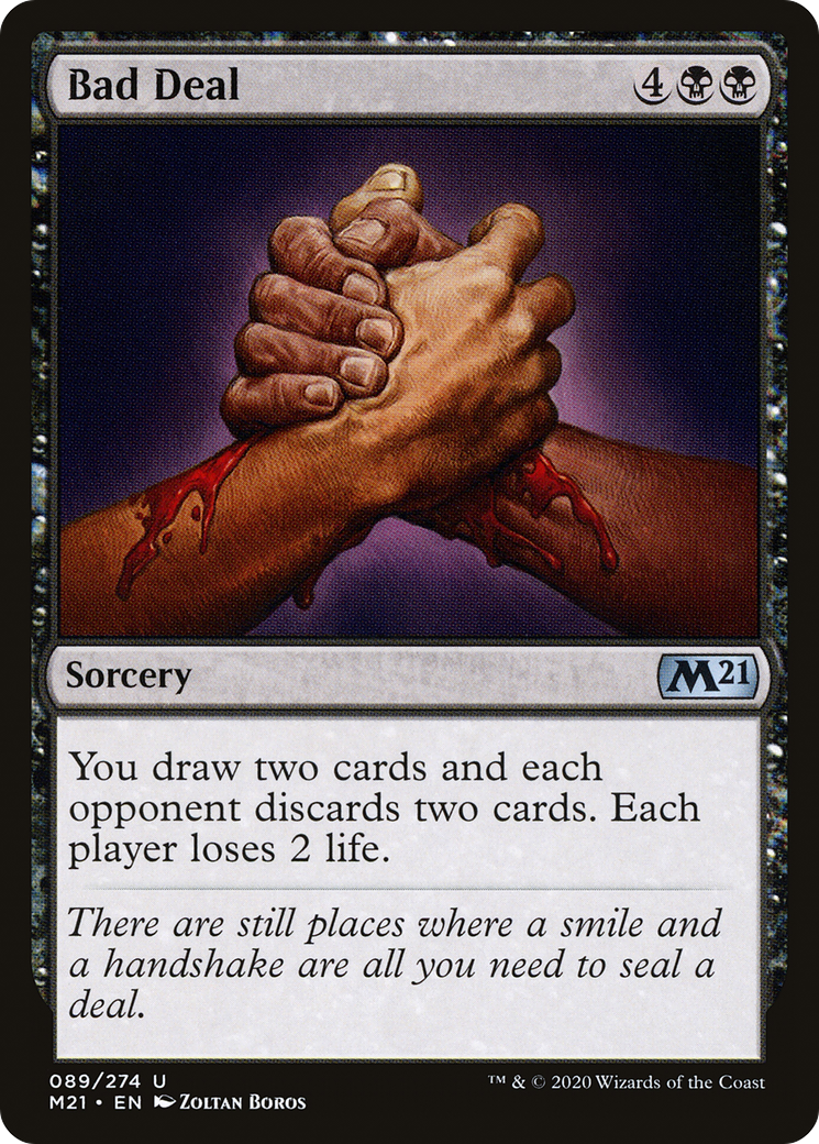 Bad Deal (089) Foil - Core Set 2021