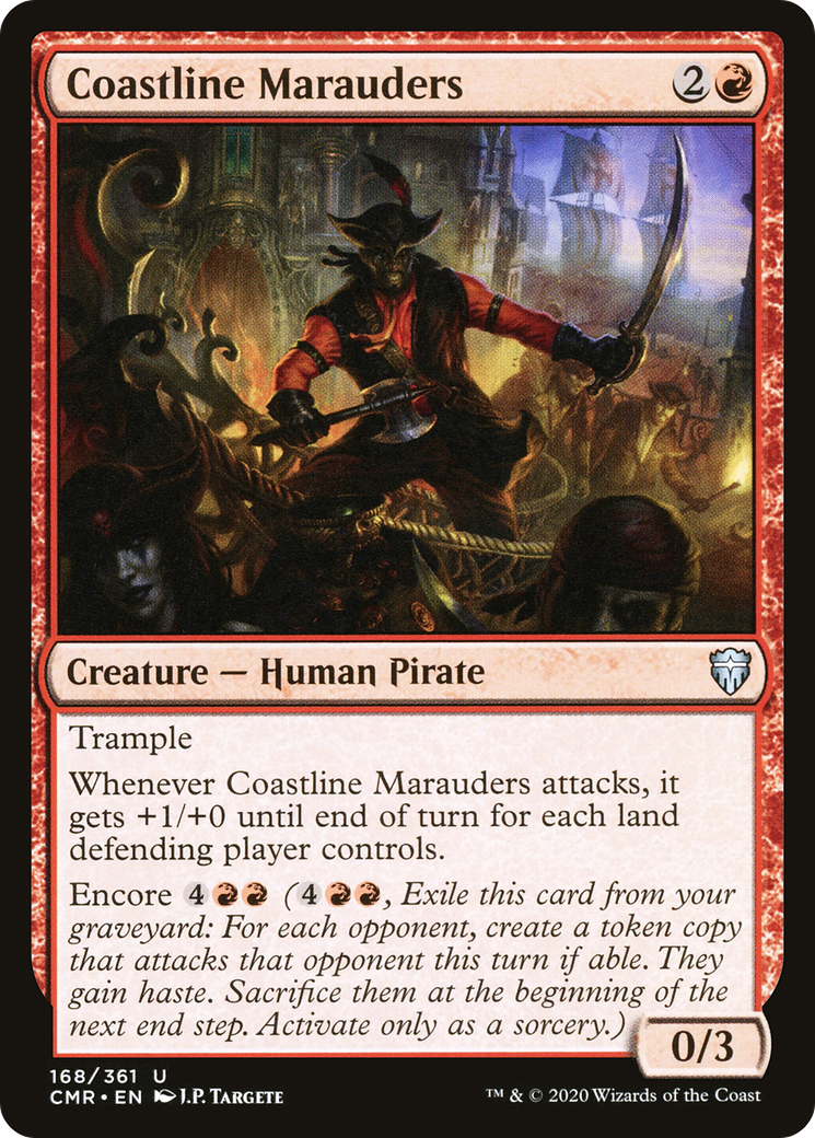 Coastline Marauders (168) - Commander Legends