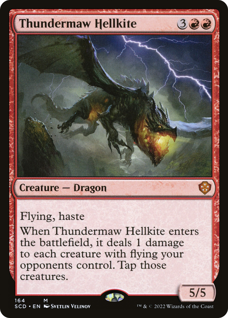 Thundermaw Hellkite (164) - Starter Commander Decks