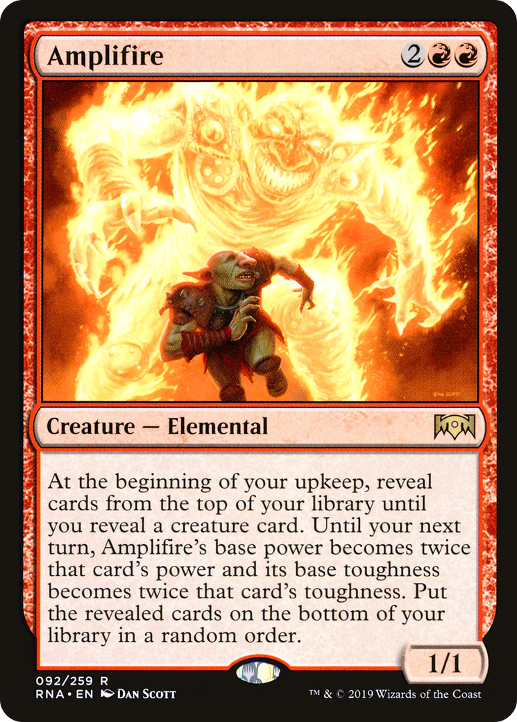 Amplifire (092) Foil - Ravnica Allegiance