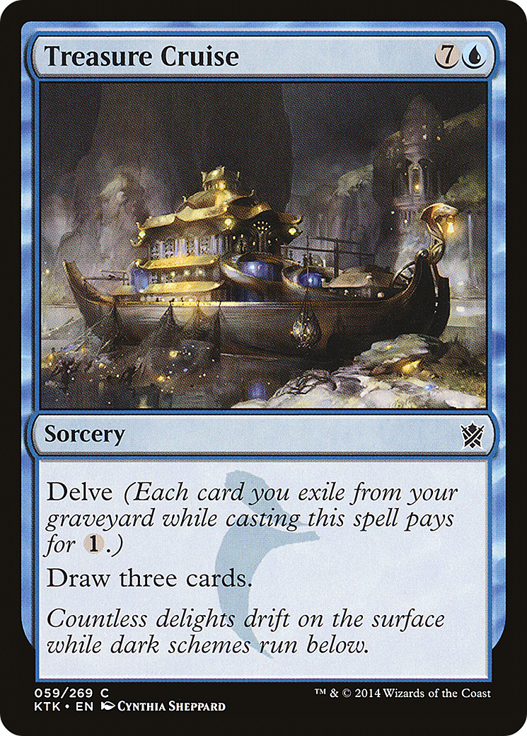 Treasure Cruise (059) - Khans of Tarkir