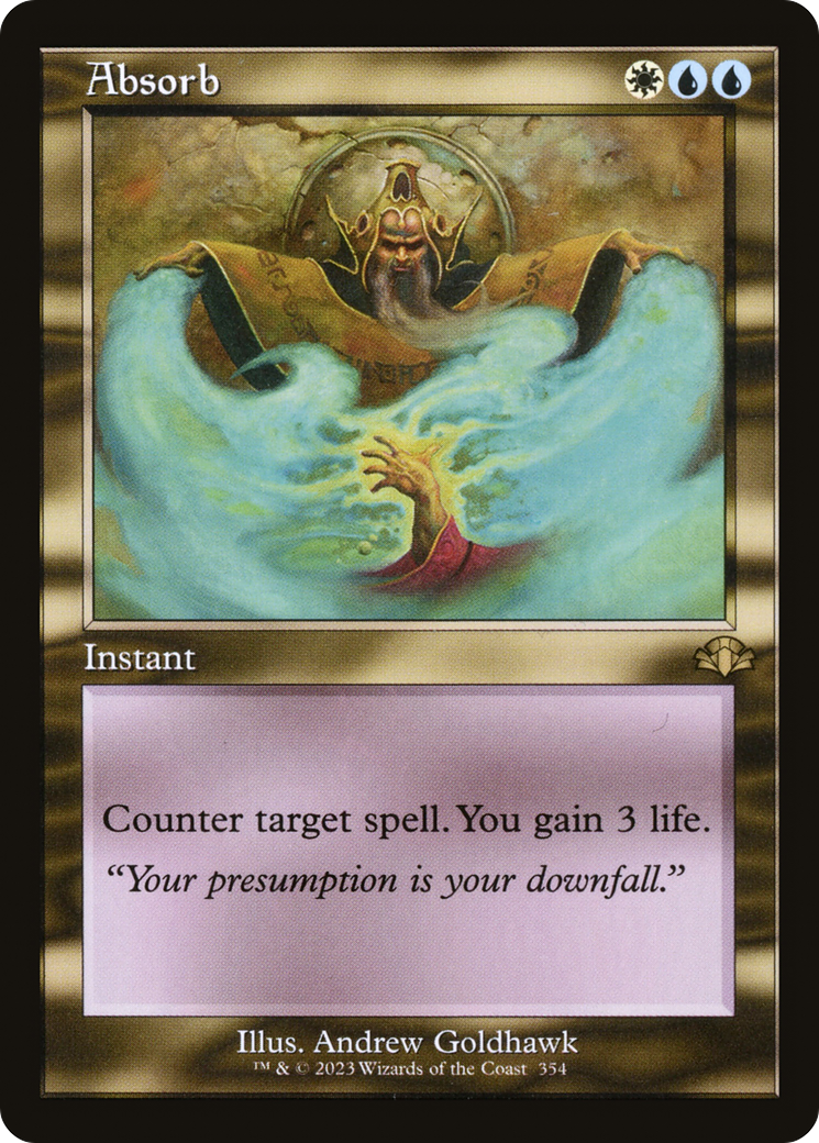 Absorb (Retro) (354) - Dominaria Remastered